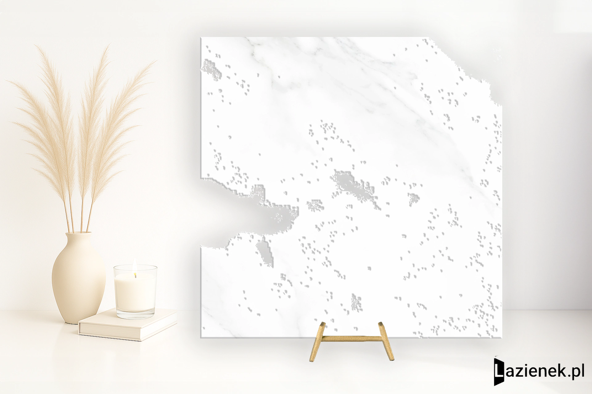La Fabbrica Ava Statuario Statuario półpoler 60x60 cm gr. 9 mm - płytka rektyfikowana / (L)83083